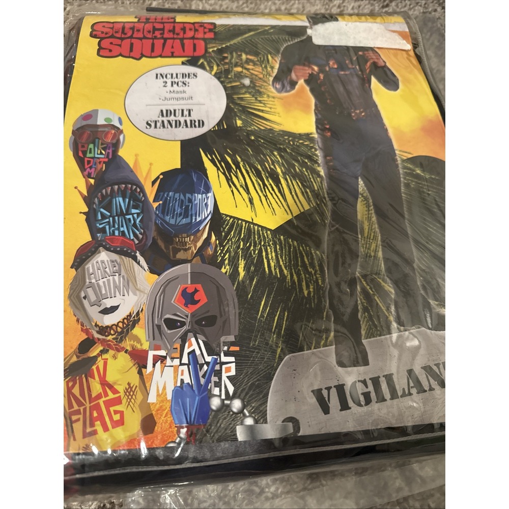 DC The Suicide Squad Vigilante Adult Standard Costume New